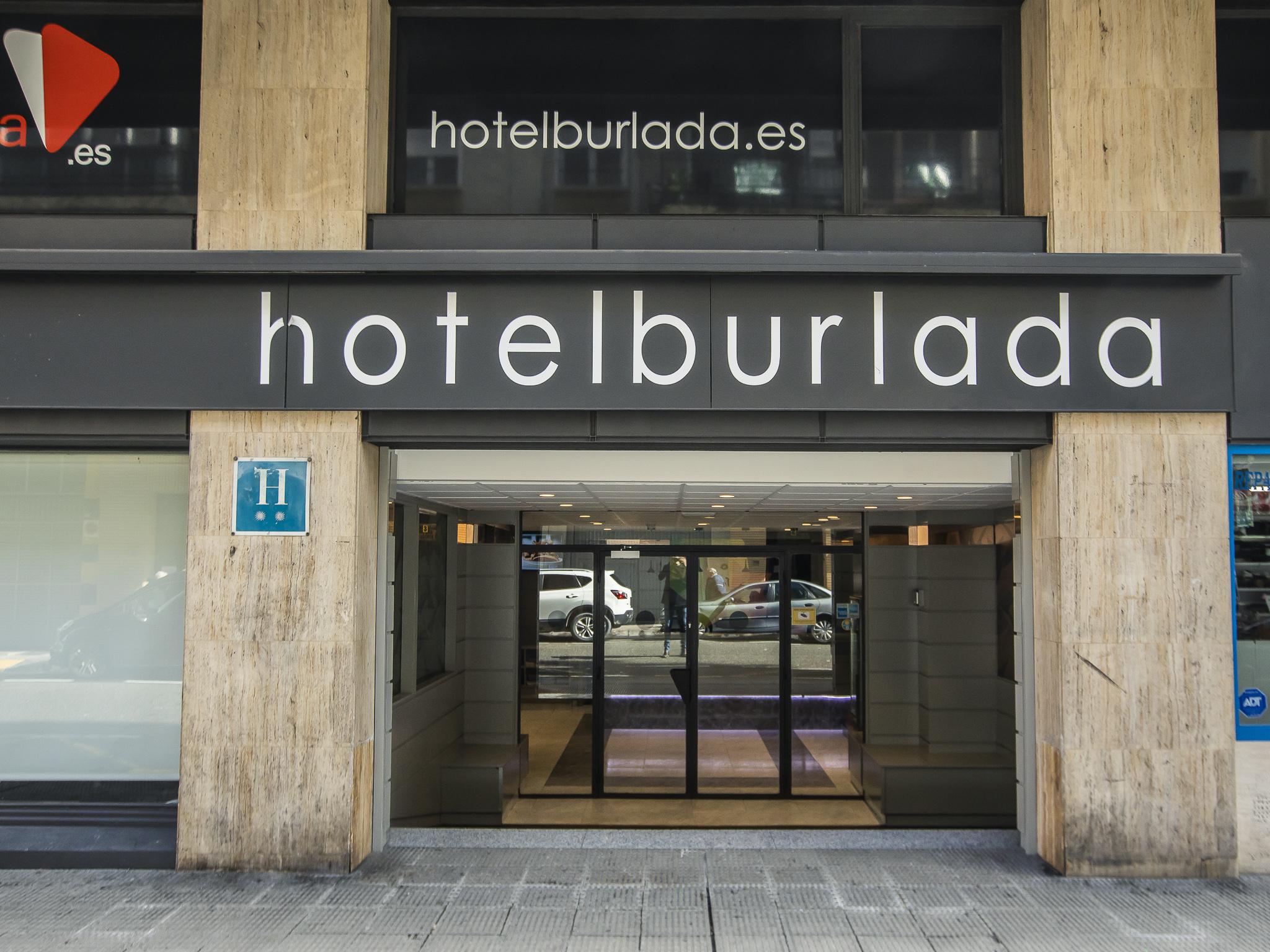Hotel Burlada Exterior foto